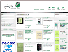 Tablet Screenshot of libreriajupiter.com.ar